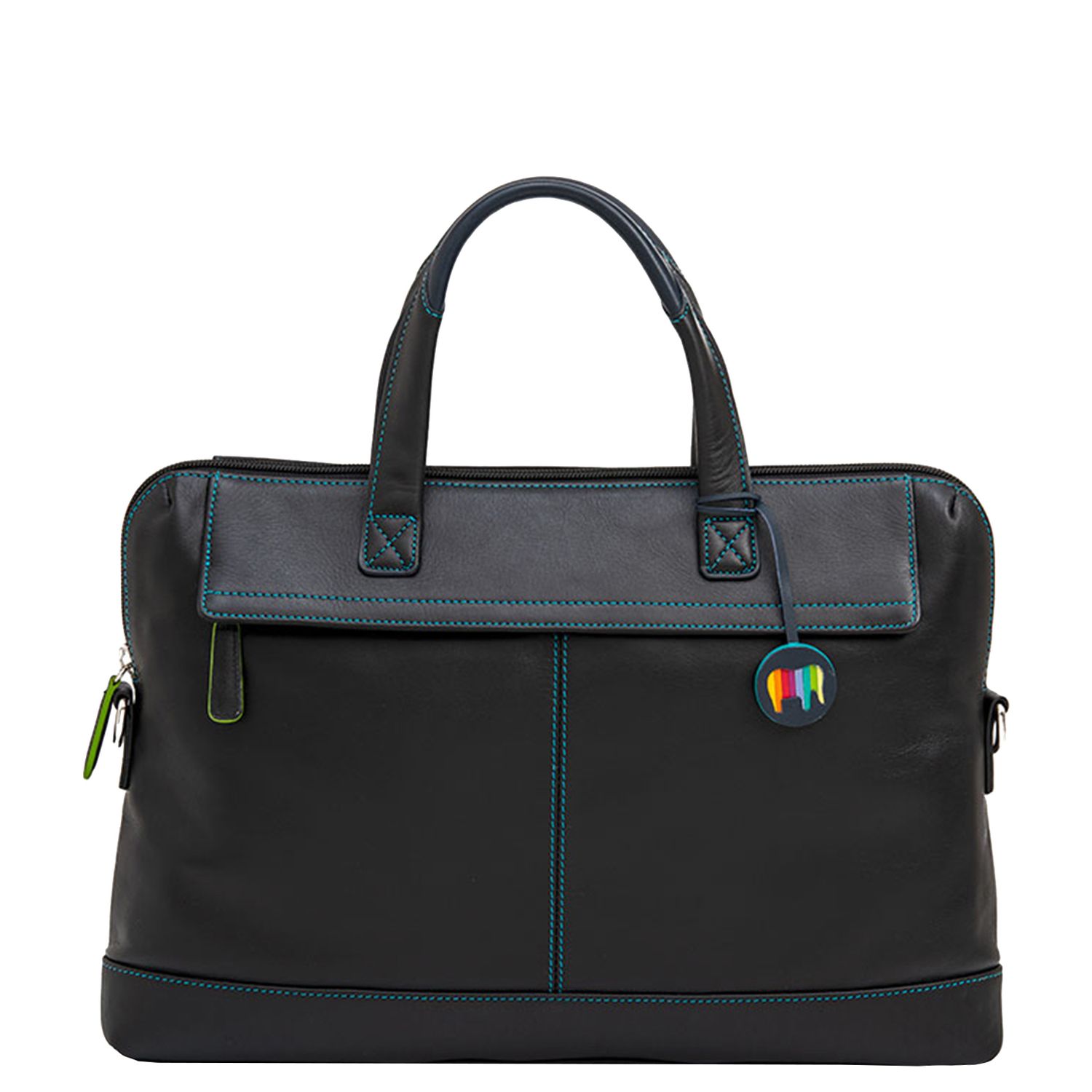 MyWalit laptoptas zwart en multicolor