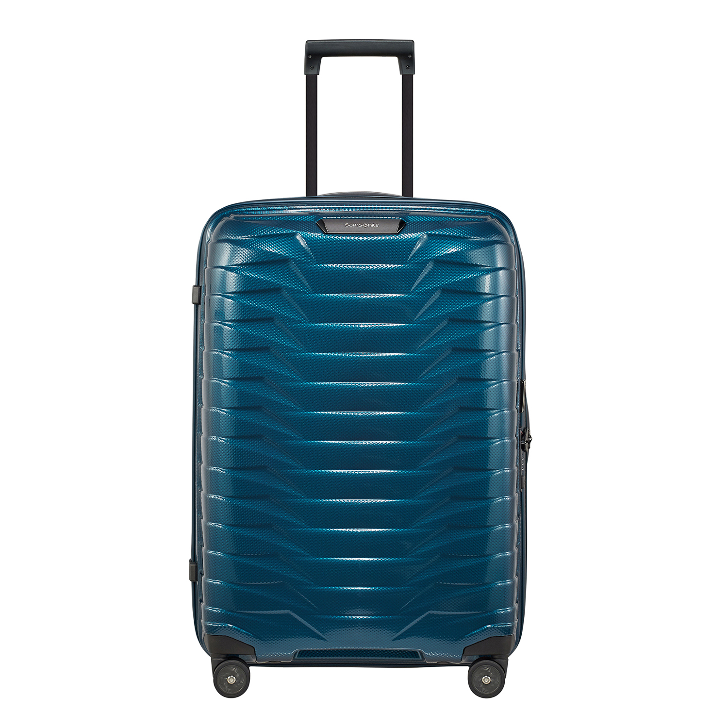 Samsonite Proxis Spinner 69 petrol blue hardcase koffer lichtgewicht koffer