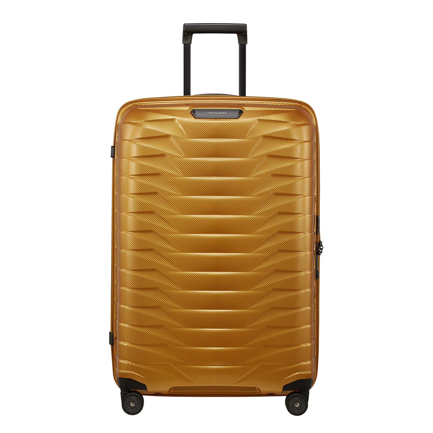 Samsonite Proxis Spinner 75 honey gold hardcase koffer lichtgewicht koffer