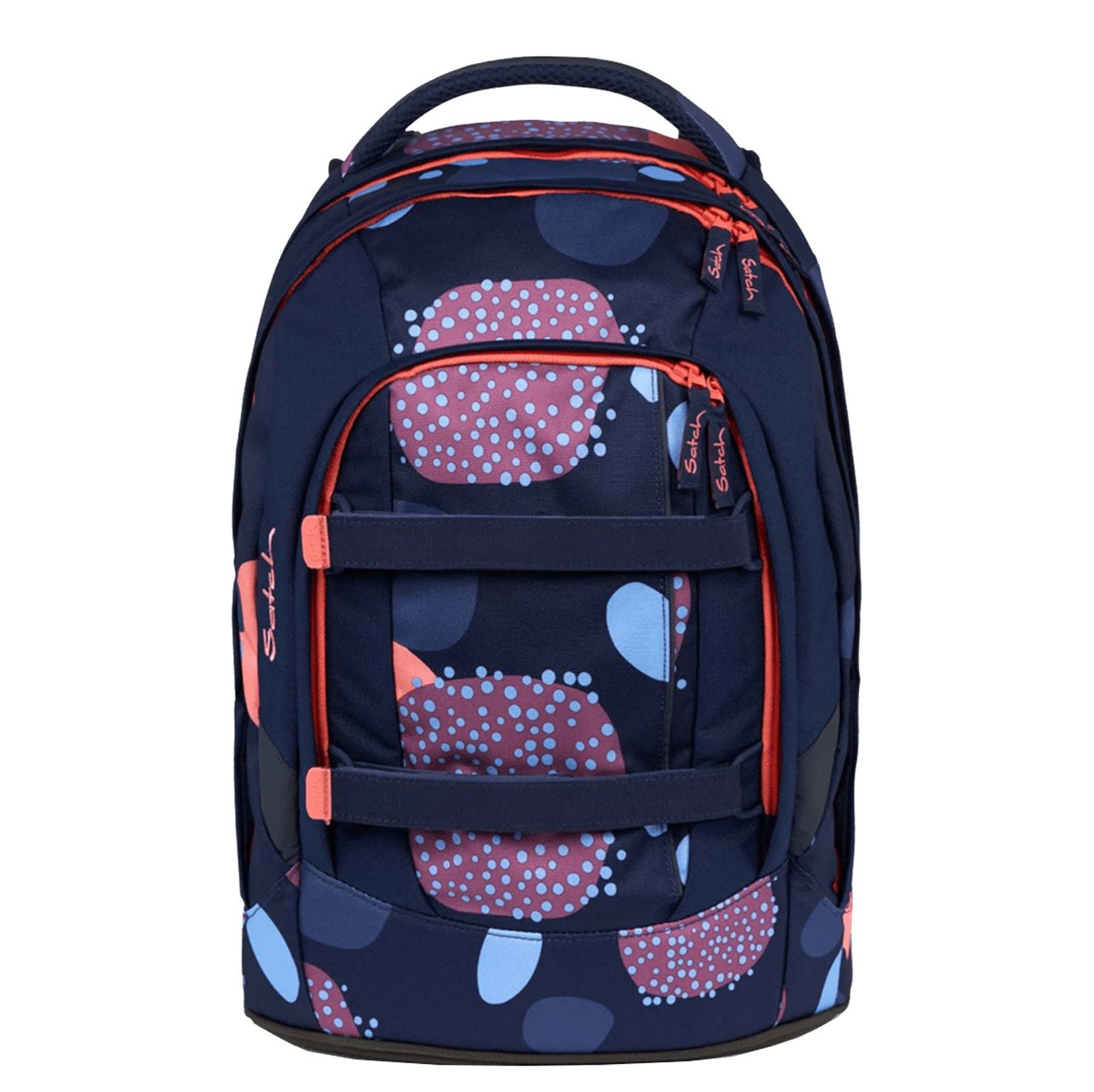 Satch School Rugzakken roze en multicolor