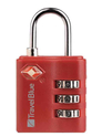 TravelBlue 2x TSA Combi Lock Set red
