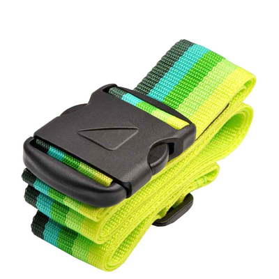 TravelBlue Luggage Strap green multi