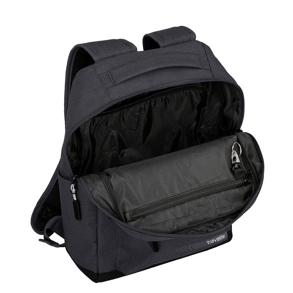 Sac à Dos Travelite Kick Off M - Taupe/Beige - 100% Polyester, 10-19L