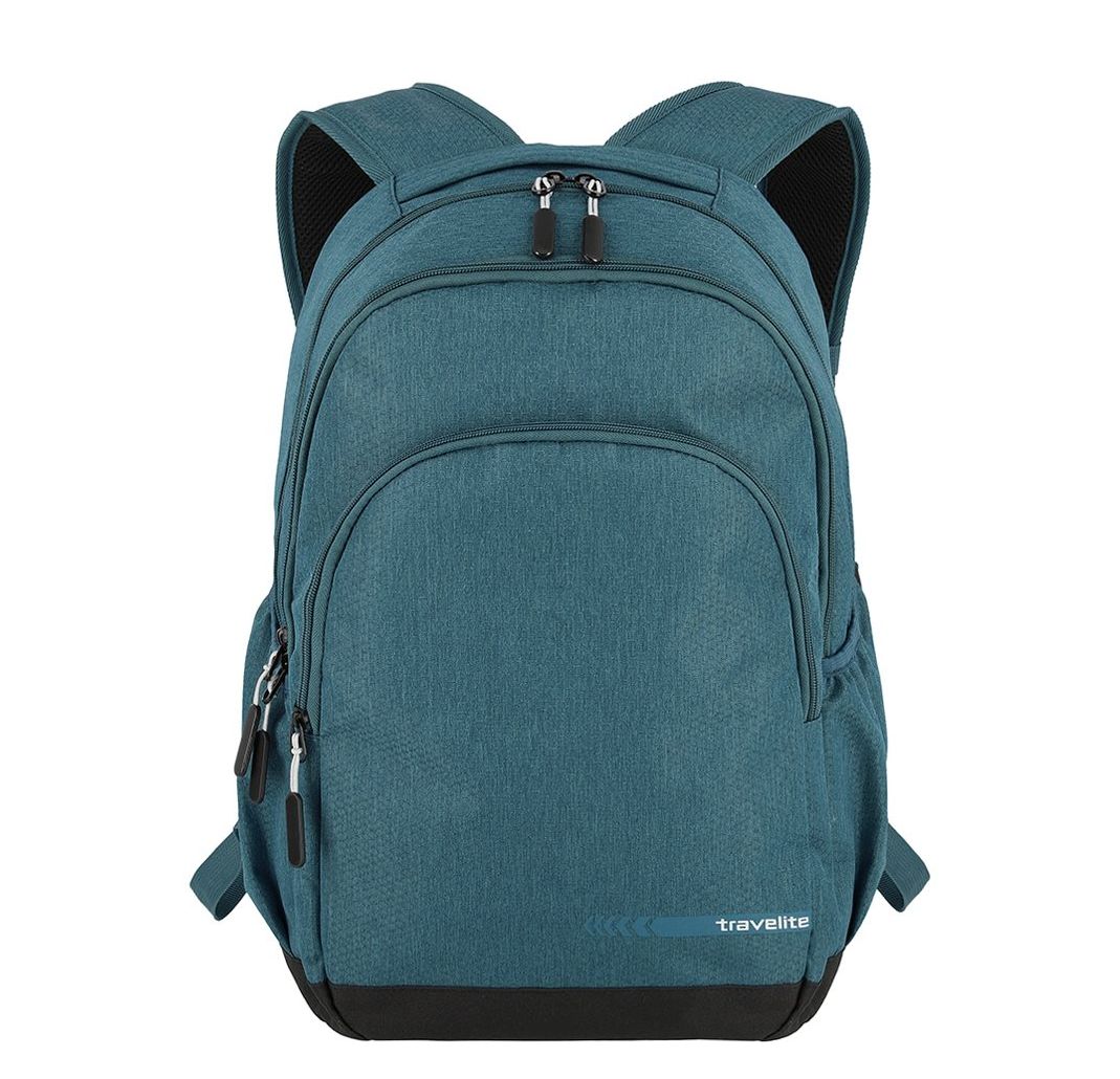 Travelite laptoprugzak / Rugtas / Schooltas - 15.6 inch - Kick Off - Petrol