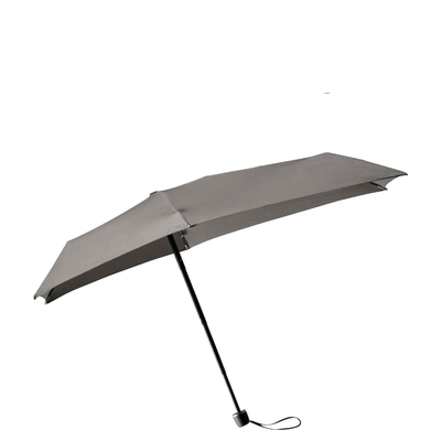 Senz Micro Manual Opvouwbare Stormparaplu silk grey