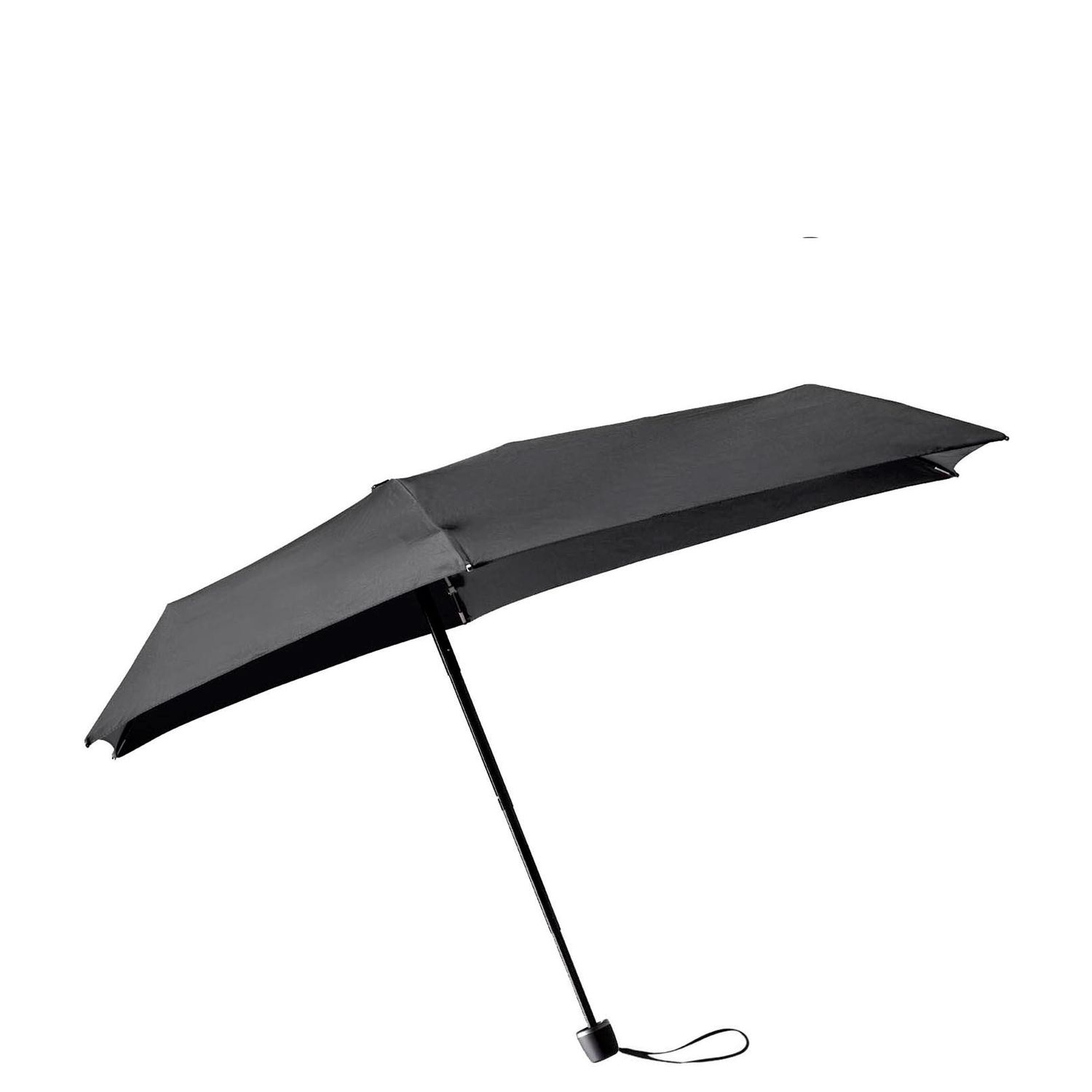 Travelbags Senz Micro Manual Opvouwbare Stormparaplu pure black aanbieding