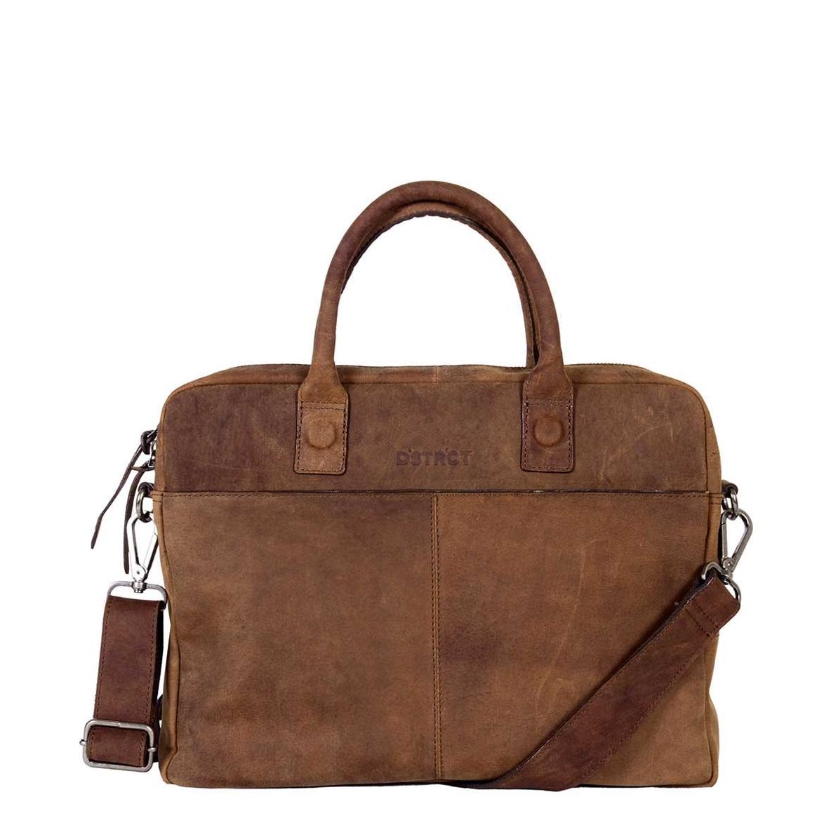 DSTRCT schoudertas bruin
