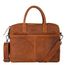 DSTRCT Wall Street Laptopbag 14" cognac