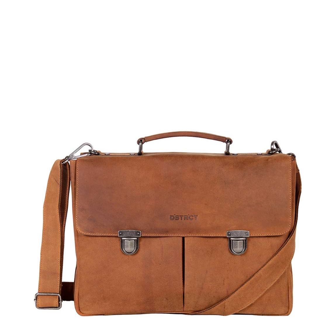 DSTRCT schoudertas bruin