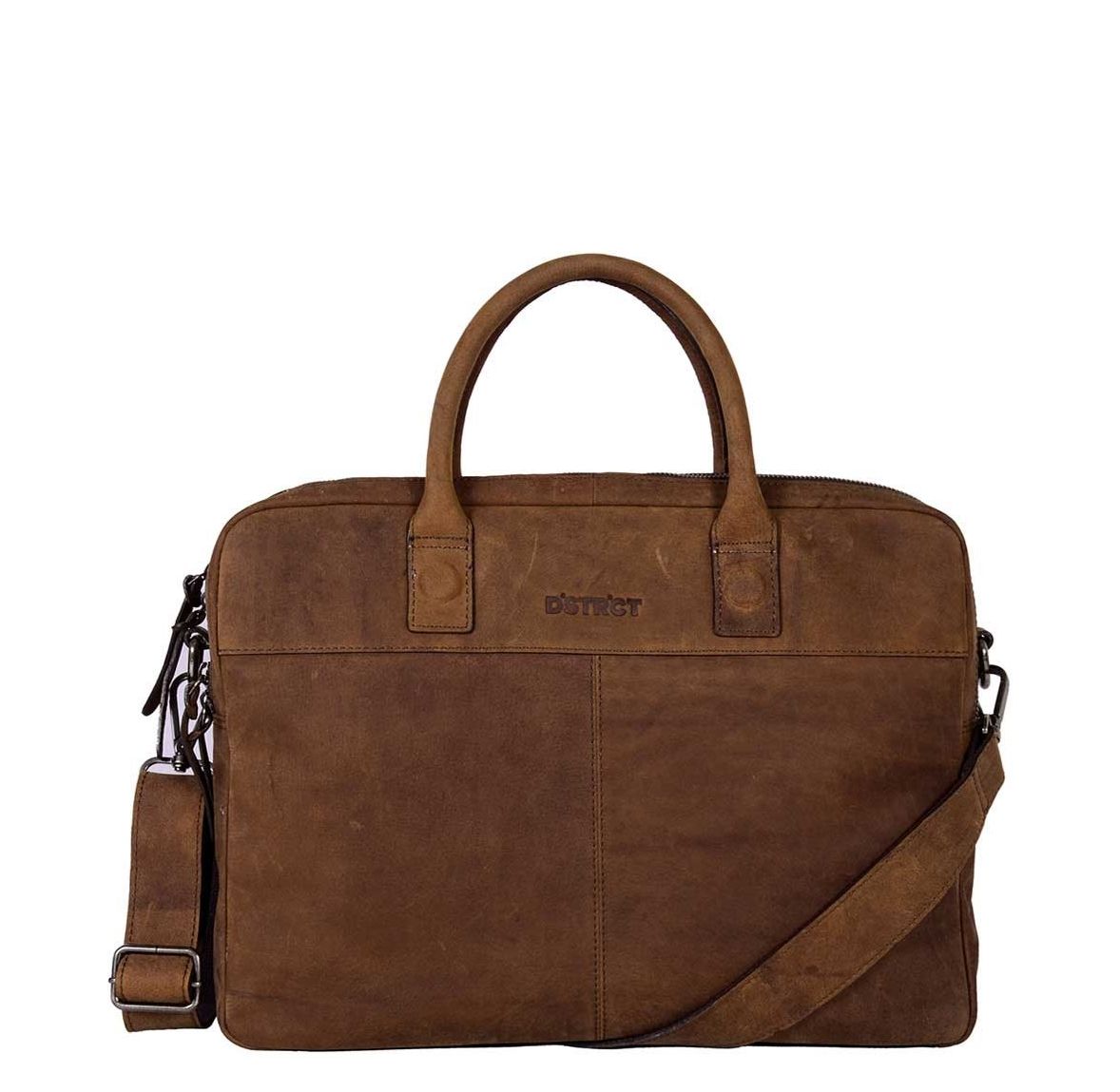 DSTRCT schoudertas bruin
