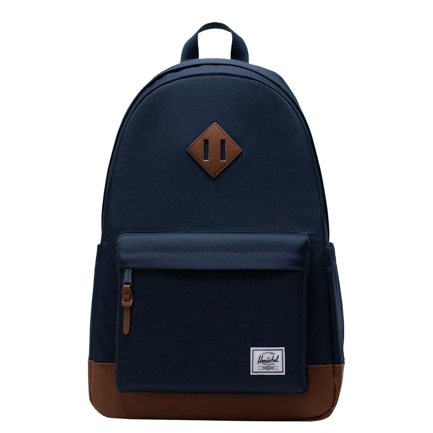 Herschel Heritage rugzak bruin en blauw