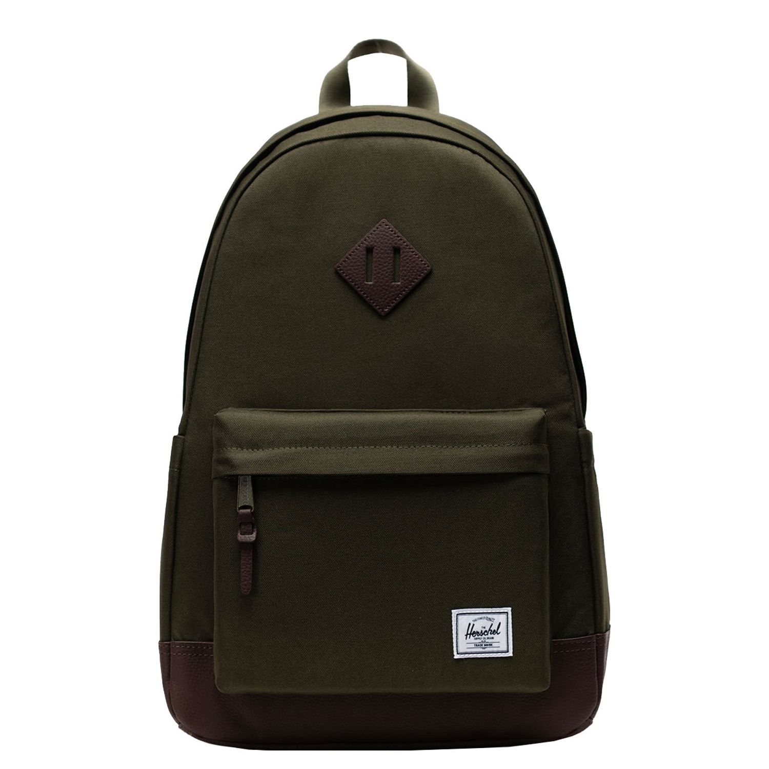 Herschel Heritage rugzak bruin, groen en multicolor