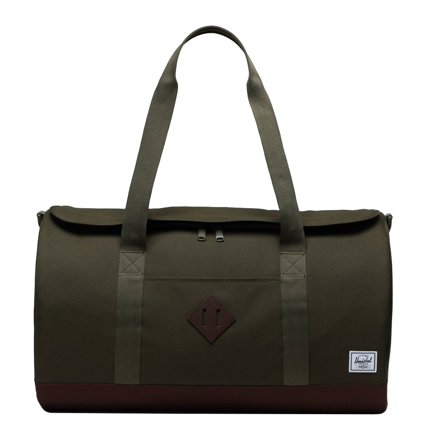 Herschel Heritage weekendtas bruin en groen