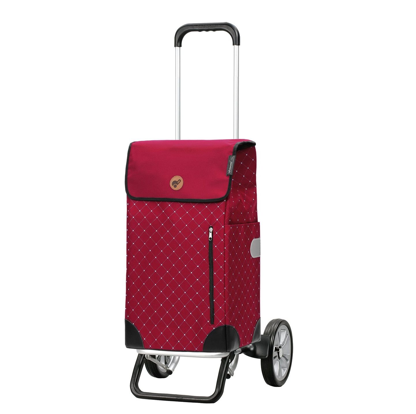 Travelbags Andersen Alu Star Sofia Boodschappentrolley red aanbieding