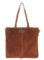 Mozz Momsbag Shopper Suede cognac