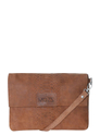 Mozz Windelbeutel Crossbody Suede snake cognac