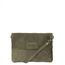 Mozz Luieretui Crossbody Suede snake olive