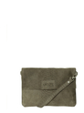 Mozz Windelbeutel Crossbody Suede snake olive