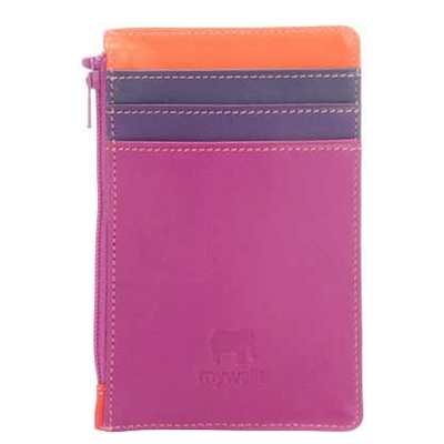 Mywalit Accessories Credit Card Holder/wCoin Purse sangria multi