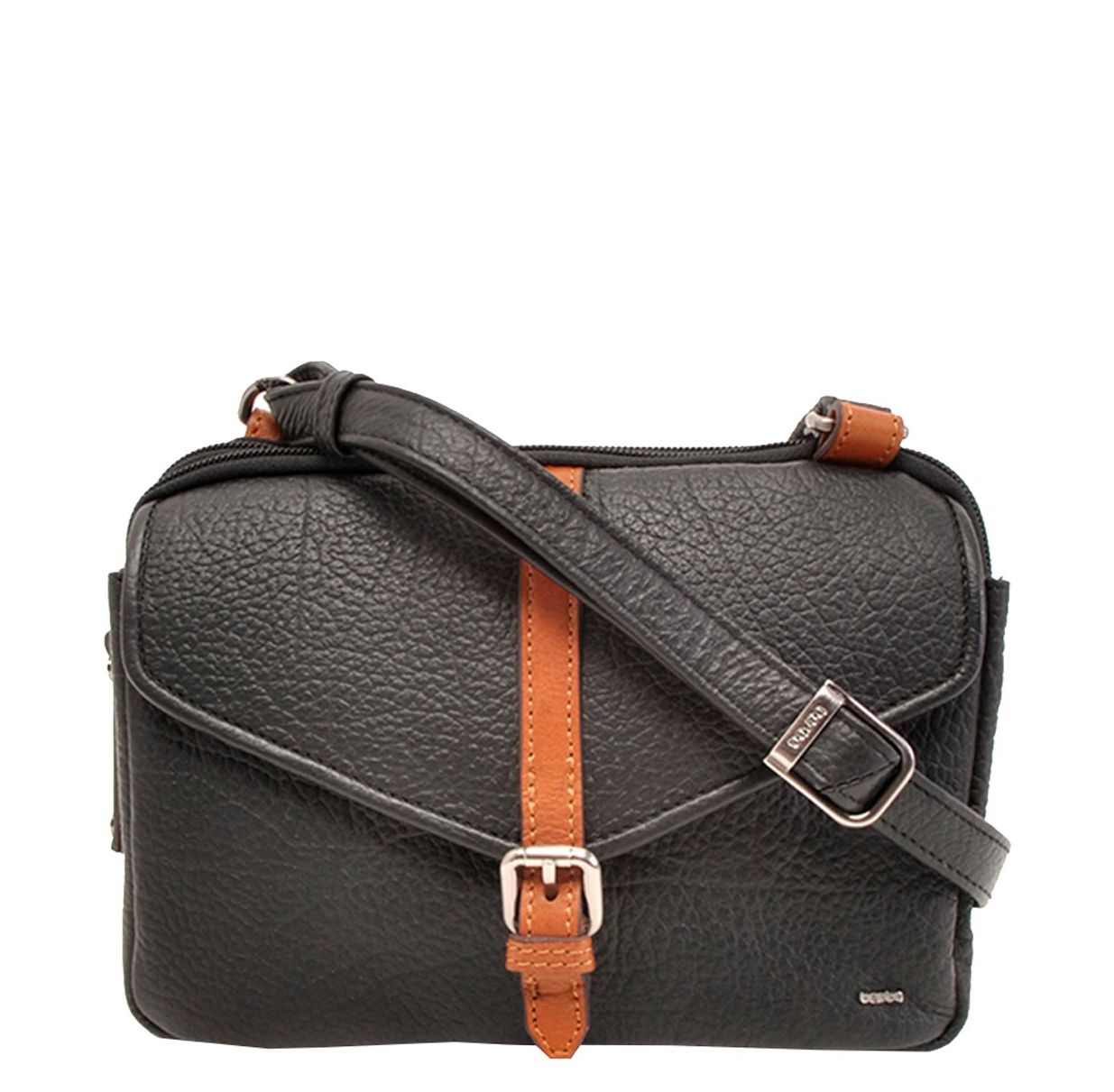 Berba Chamonix crossbodytas zwart