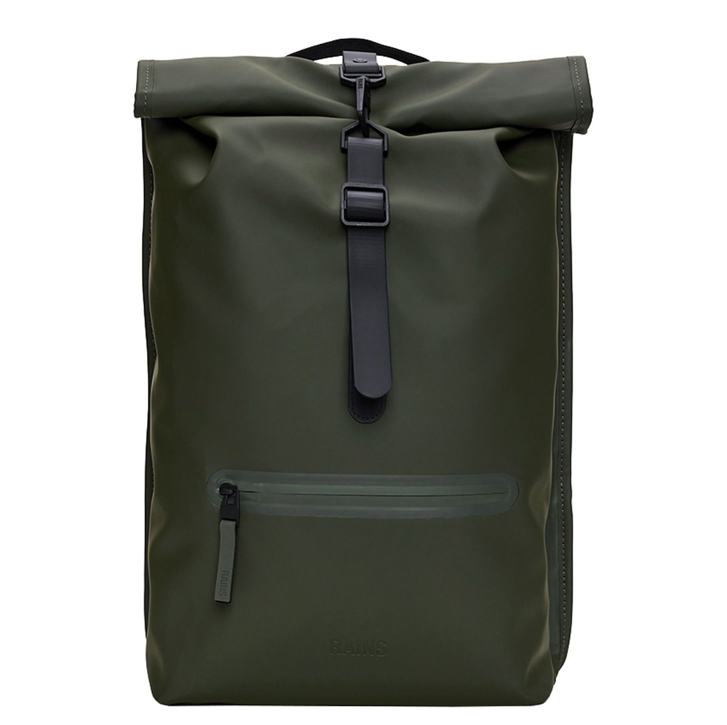 Rains Rolltop 16" Rucksack Green