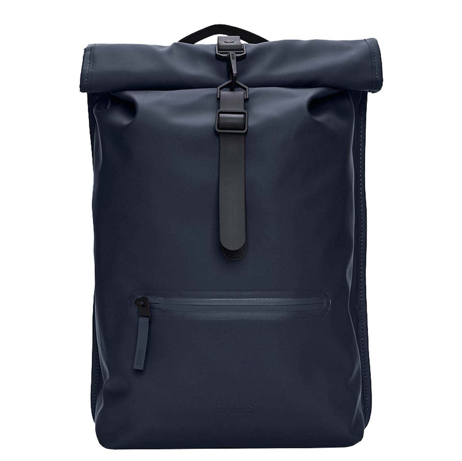 Rains Rolltop Rucksack rugzak blauw