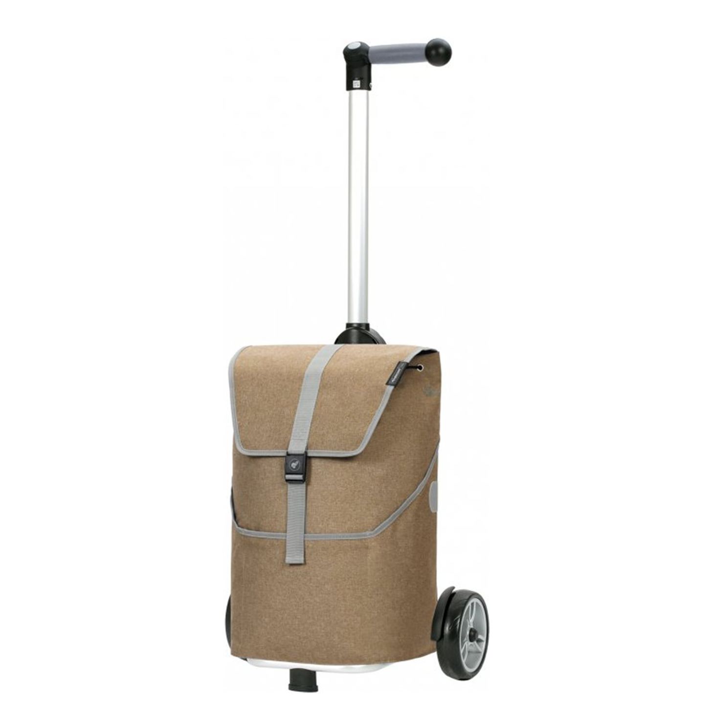 Travelbags Andersen Unus Shopper Mikkel Boodschappentrolley beige aanbieding
