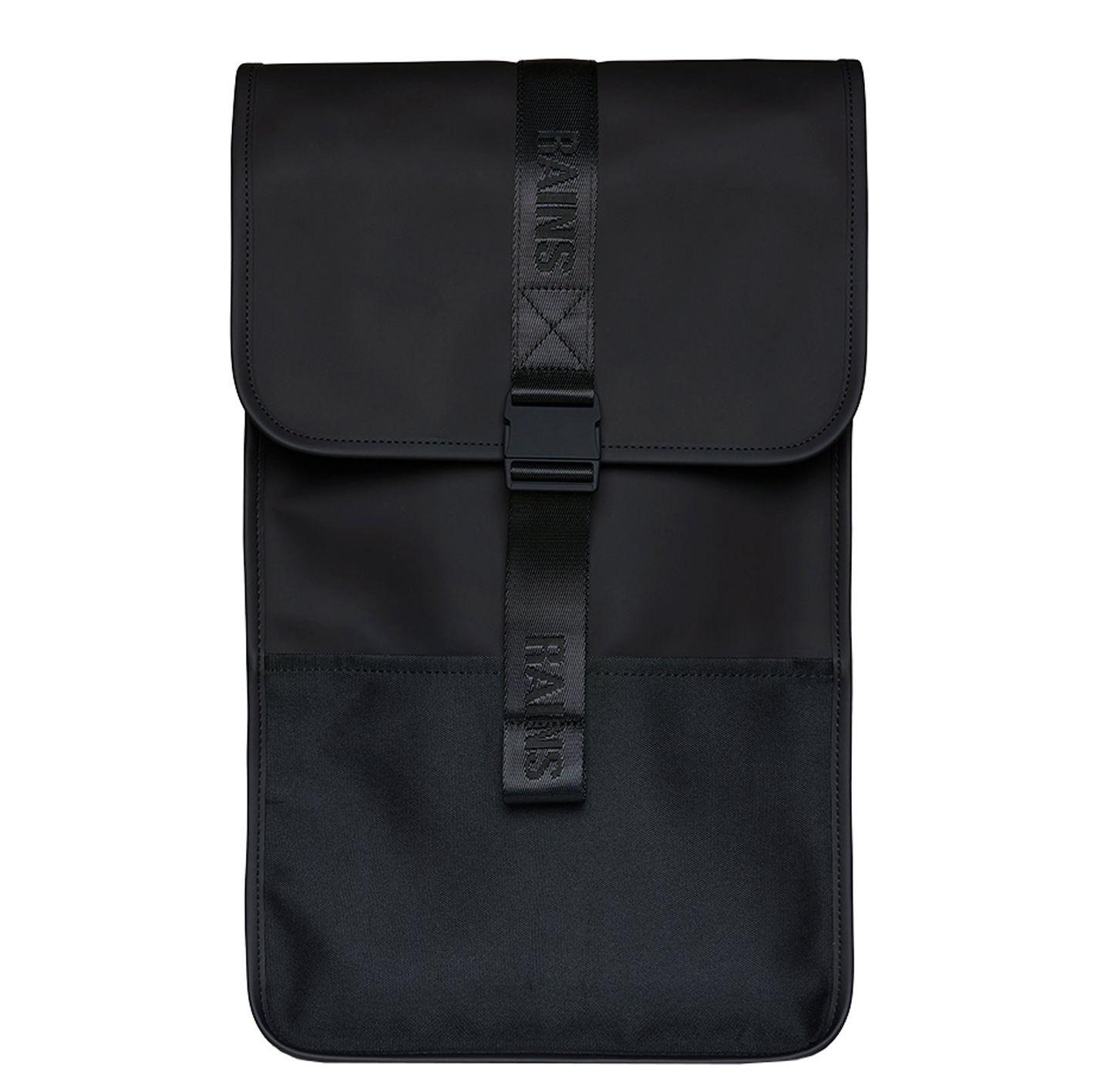 Rains Trail rugzak zwart