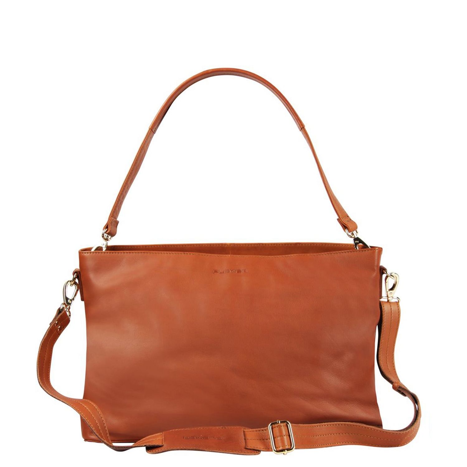 Plevier laptoptas bruin