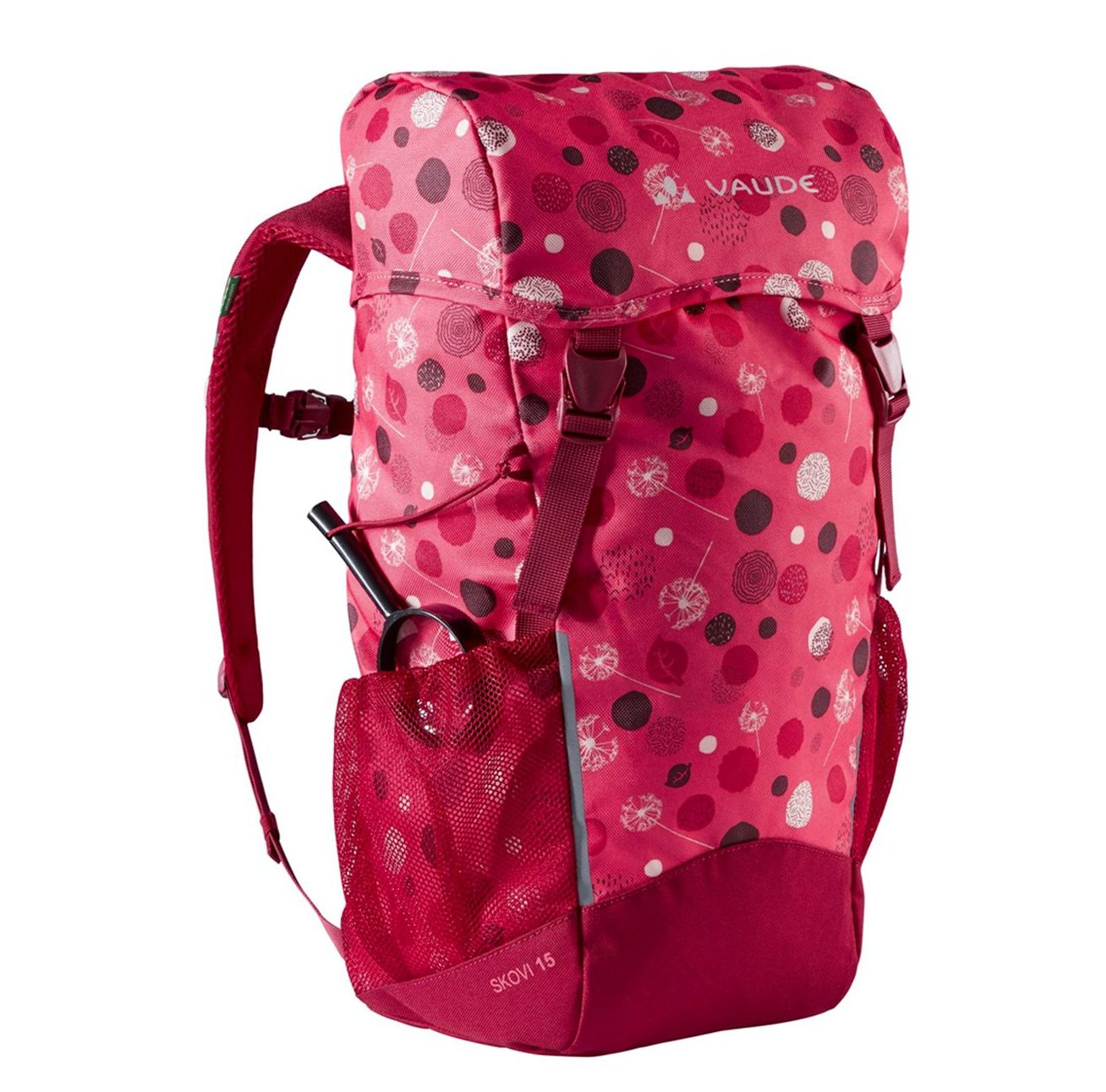 Vaude Skovi rugzak rood en roze