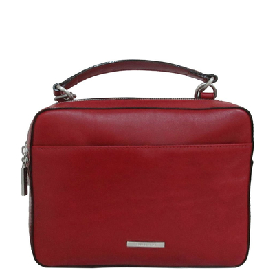 Claudio Ferrici Classico Handbag red