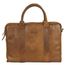 DSTRCT Limited Double Zip 15'' Laptoptas cognac