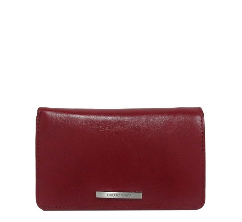 Claudio Ferrici portemonnee rood