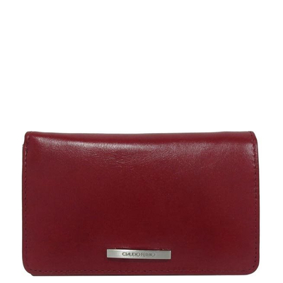 Claudio Ferrici Classico Wallet red