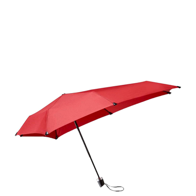 Senz Manual faltbares Sturmschirm passion red