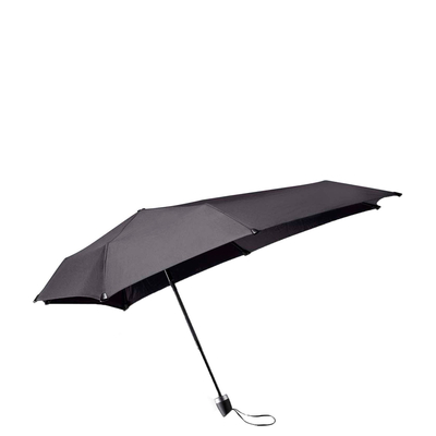 Senz Manual faltbares Sturmschirm pure black
