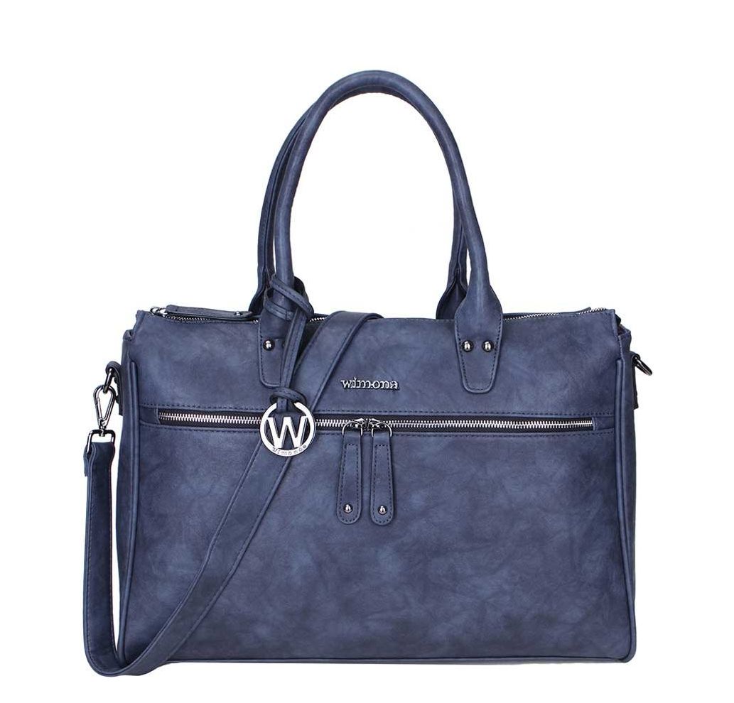 Wimona Fabiana-Two laptoptas blauw