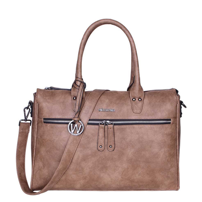 Wimona Fabiana-Two Dames Laptoptas taupe