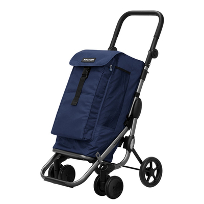 Playmarket Go Up Premium Boodschappentrolley blauw