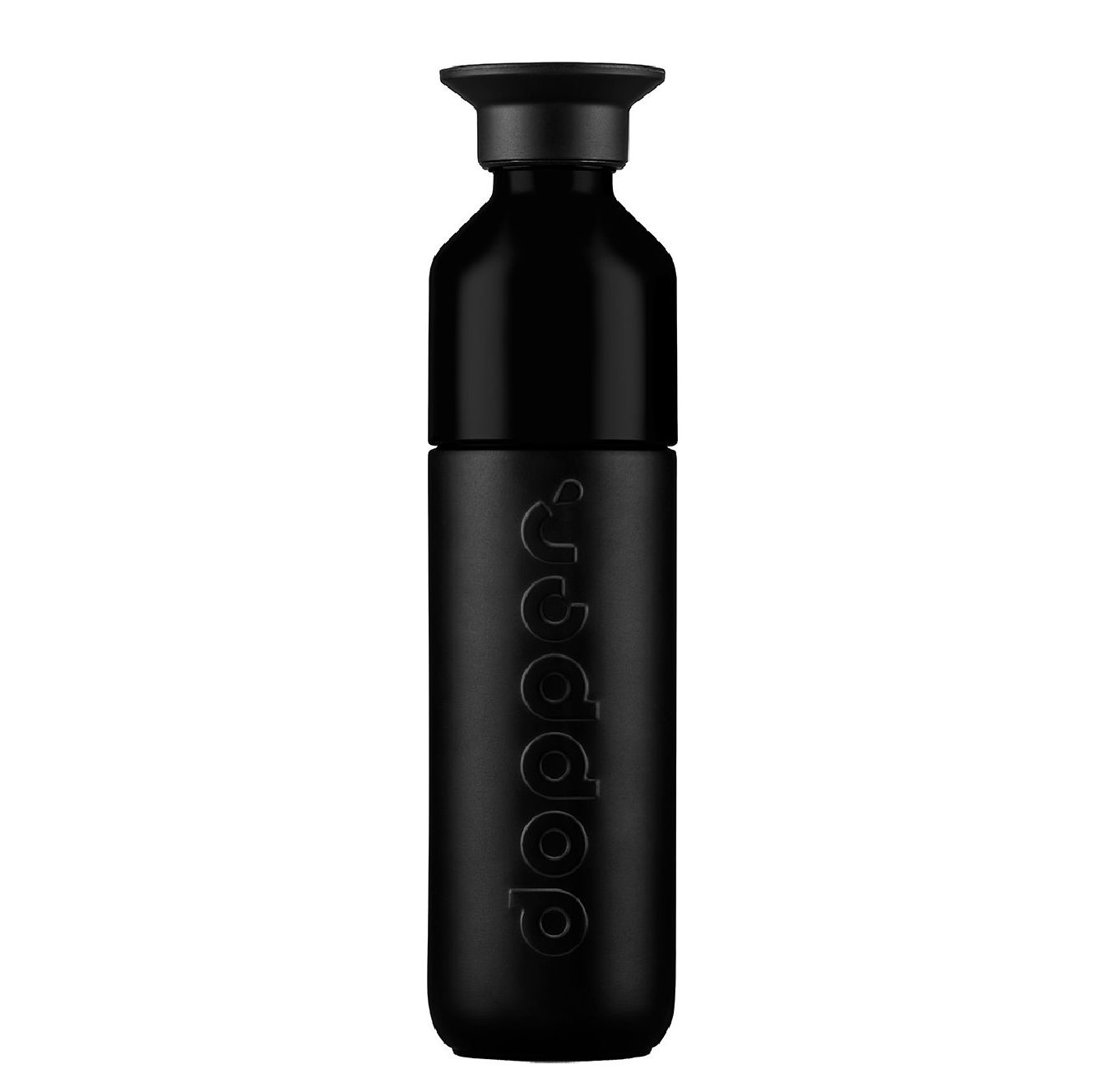 Travelbags Dopper Insulated Drinkfles 350 ml blazing black aanbieding