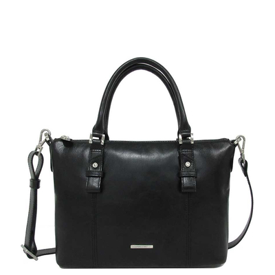 Claudio Ferrici Pelle Vecchia Tote black