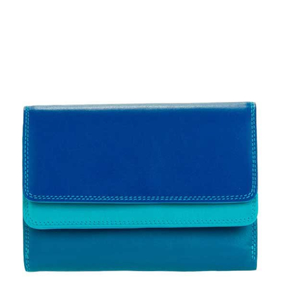 Mywalit Ladies Double Flap Purse Wallet seascape