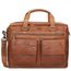 Spikes & Sparrow Bronco Heren Business Tas brandy