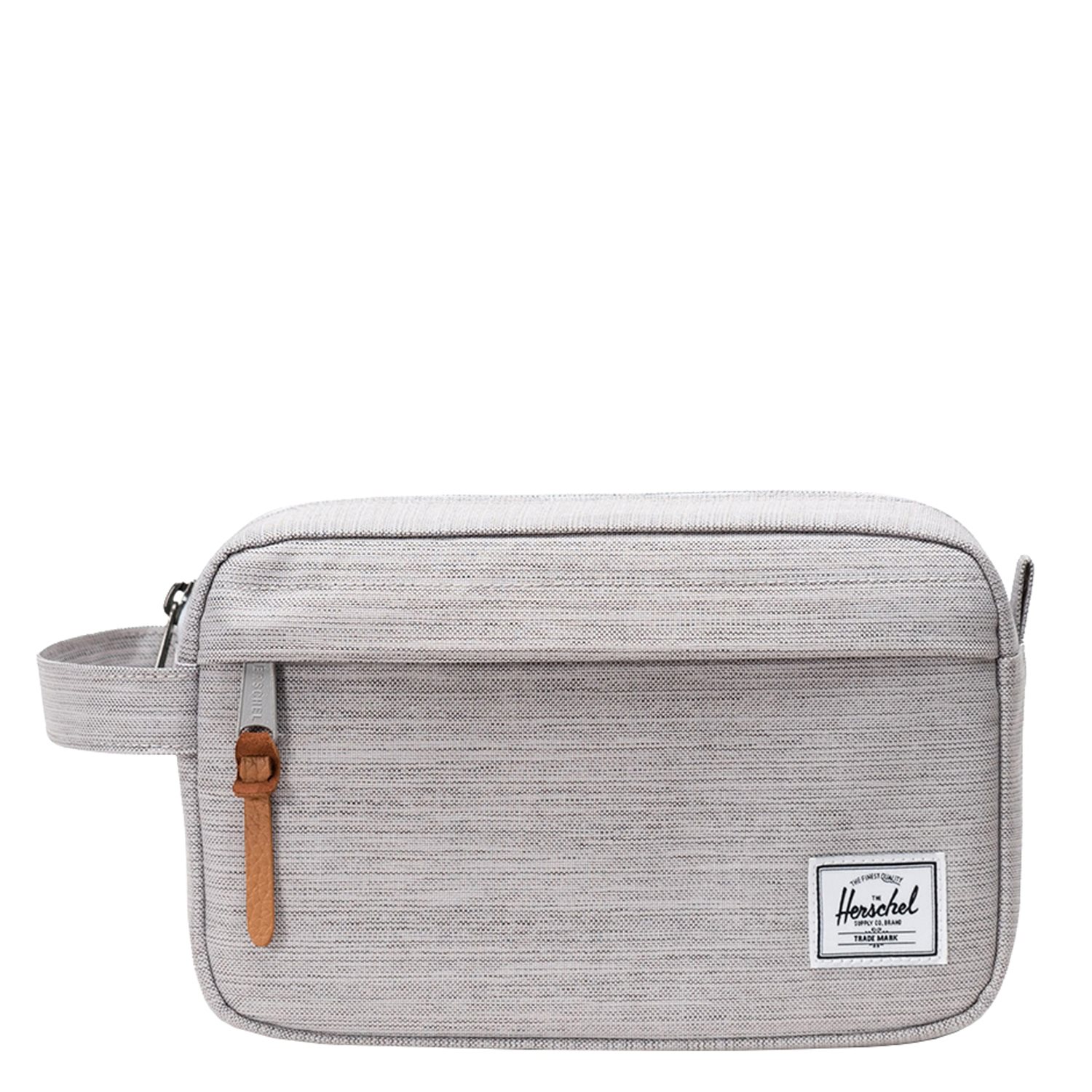 Herschel Supply Co. Chapter Travel Kit light grey crosshatch toilettas