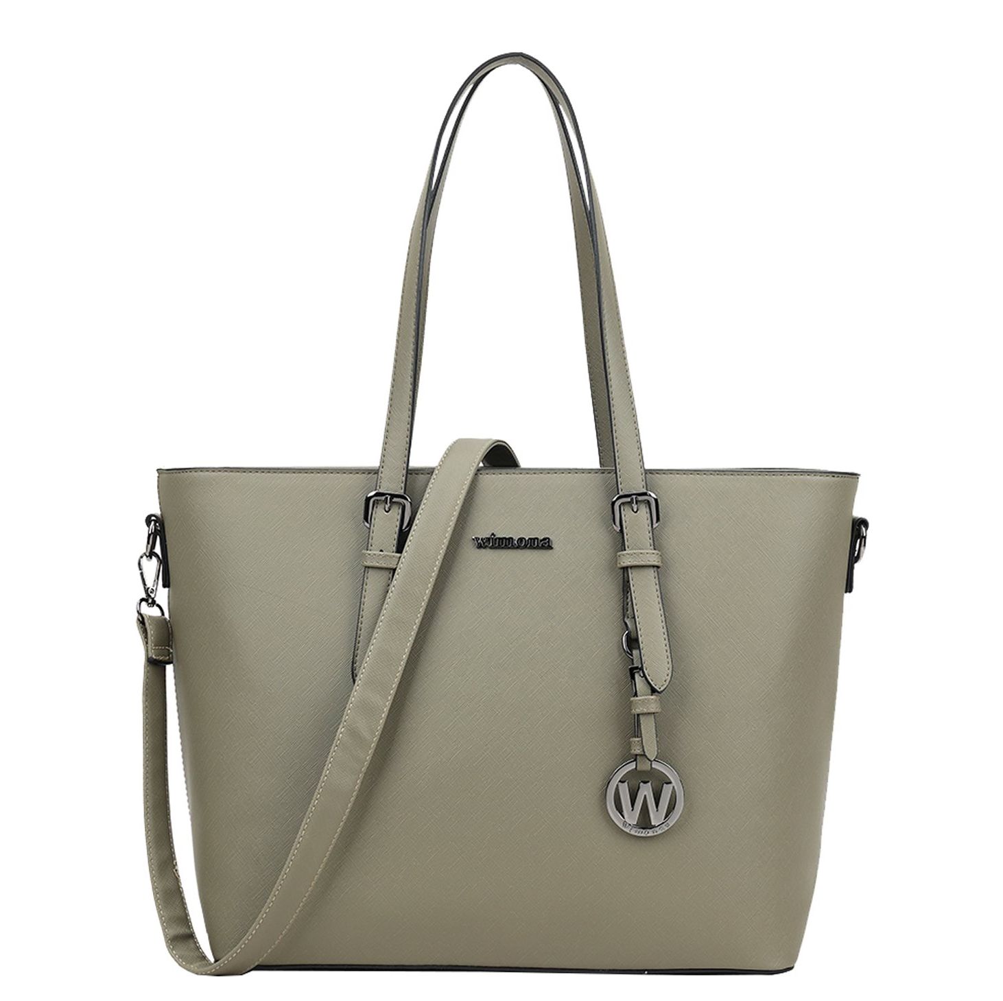 Wimona Kyara-One schoudertas khaki en groen