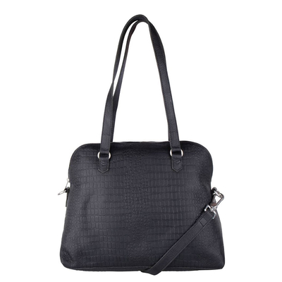 Cowboysbag Shoulderbag Winwick croco black
