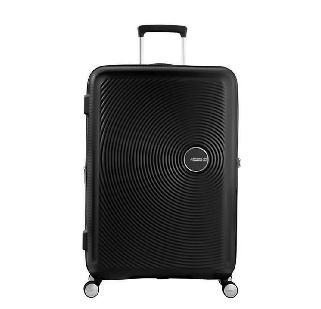 American Tourister Soundbox Expandable Spinner 77cm Bass Black