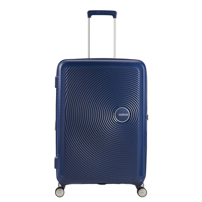 American Tourister Soundbox Spinner 67 Expandable midnight navy