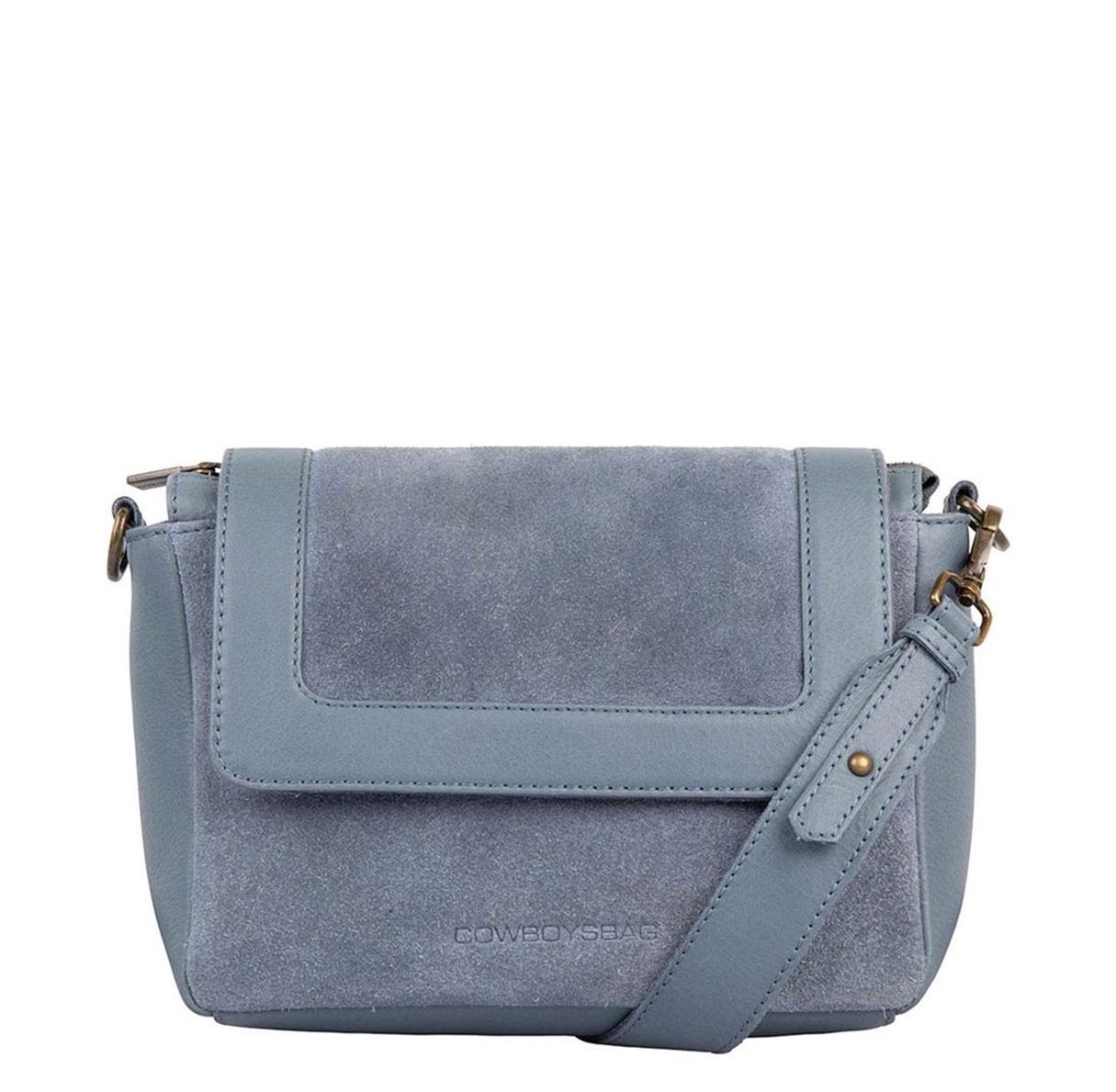 Cowboysbag crossbodytas blauw