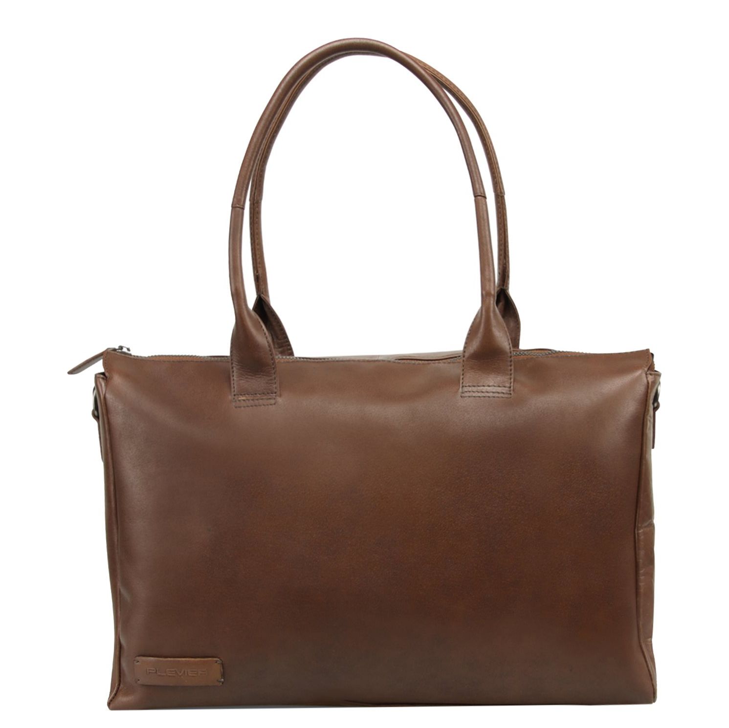 Plevier laptoptas bruin